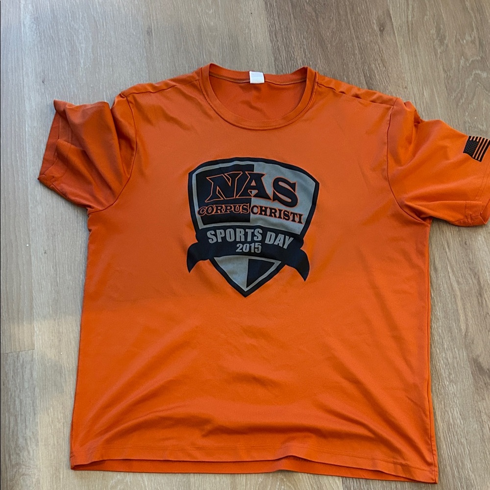 Orange Sports Day Tee CORPUS CHRISTI NAS